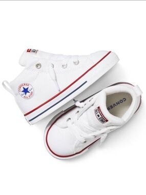 Converse Toddler Street Mid Top
Sneakers - White